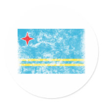 Vintage Aruba Stickers