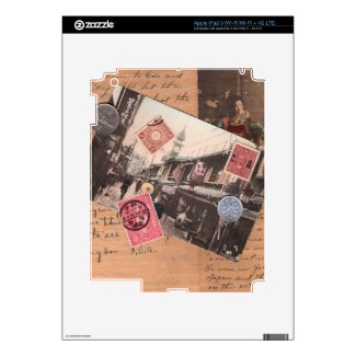 Vintage Asia iPad 3 Skin Bestselling Skins