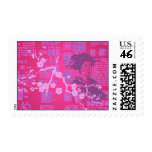 Vintage Asian Collage Postage