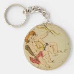 Vintage Astrology / Astronomy Gemini constellation Key Chain