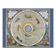Vintage Astronomy Celestial Ptolemaic Planisphere Invitations