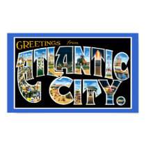vintage atlantic city poster posters