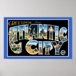vintage atlantic city poster posters