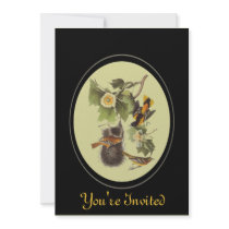 Vintage Audubon Birds All Occasion Invitation