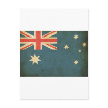 Vintage Australia Flag Postcards