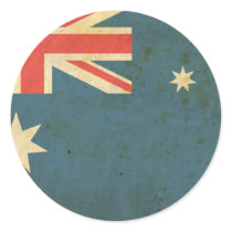 Vintage Australia Flag Sticker