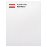 Vintage Austria Flag Customized Letterhead