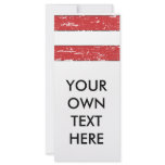 Vintage Austria Flag Rack Card