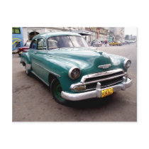 Vintage Auto in Cuba postcards by AYellowRose Vintage Auto in Cuba postcards