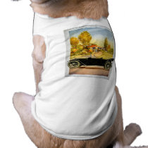 Vintage Automobile Advertising pet clothing by scenesfromthepast Vintage Automobile Advertising pet clothing