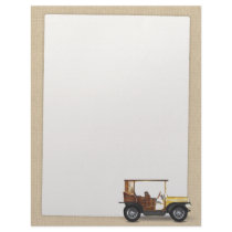 Vintage Automobile Custom Letterhead