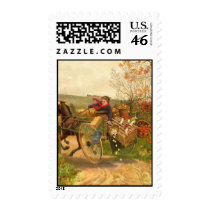 Vintage Autumn Postage