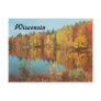 Vintage Autumn Scene Postcard