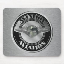 Vintage Aviation Art Mousepads