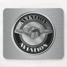 Vintage Aviation Art Mousepads