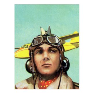 Vintage Aviator Print
