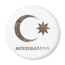 Vintage Azerbaijan Refrigerator Magnet