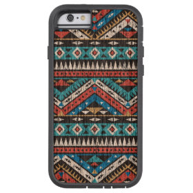 Vintage Aztec Pattern Tough Xtreme iPhone 6 Case