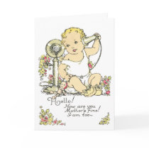 Vintage Baby Birth Announcement cards