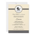 Vintage Baby Carriage Baby Shower invitations