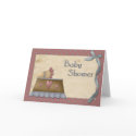 Vintage Baby Shower card