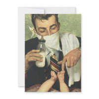 Vintage Baby Shower for Men! A Dadchelor Party! Personalized Announcement