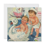 Vintage Baby Shower Invitation