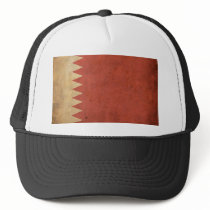 Vintage Bahrain Flag Trucker Hat