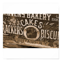 Vintage Bakery Ad Poster/Print
