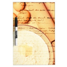 Vintage baking dry erase boards