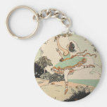Vintage Ballerina Keychain