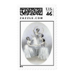Vintage Ballerinas Stamps