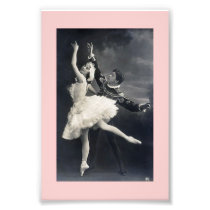 Vintage Ballet Dancers Photo Print