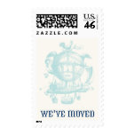Vintage Balloon Moving Announcement Postage postage