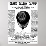 Vintage Balloons Print