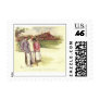 Vintage Baltusrol Country Club Postage Stamp