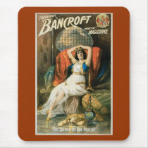 Vintage Bancroft Prince of Magicians Mouse Pads