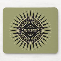 Vintage Bang Mouse Mat