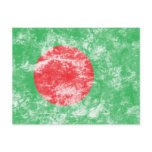 Vintage Bangladesh Flag Post Cards
