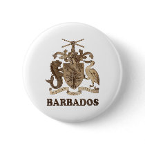 Vintage Barbados Button