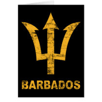 Vintage Barbados Greeting Card