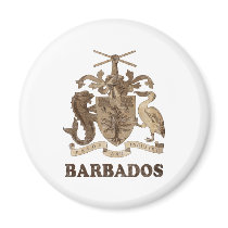 Vintage Barbados Magnet