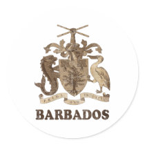 Vintage Barbados Sticker