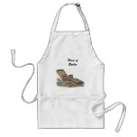 Vintage barber chair apron