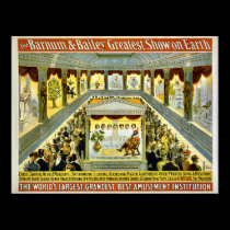 Vintage Barnum & Bailey Greatest Show on Earth posters