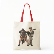 Vintage Baseball Tote Bags