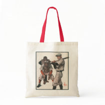 Vintage Baseball Canvas Bag