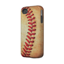 sports, baseball, funny, vintage, cool, retro, iphone, original, sport, iphone4, [[missing key: type_casemate_cas]] with custom graphic design