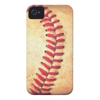 Vintage baseball ball Case-Mate iPhone 4 case