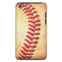 Vintage baseball ball iPod touch covers at Zazzle